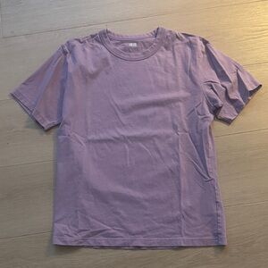 Uniqlo Lavender Short Sleeve Tee